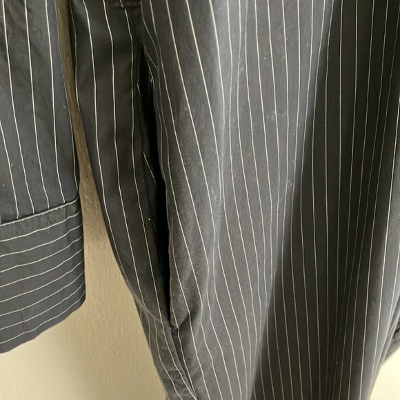 Black and white stripe custom made romper for 5’8 slim build or shorter - Picture 4 of 4